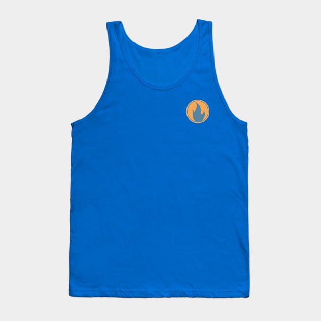 Team Fortress 2 - Blue Pyro Emblem Tank Top by Reds94